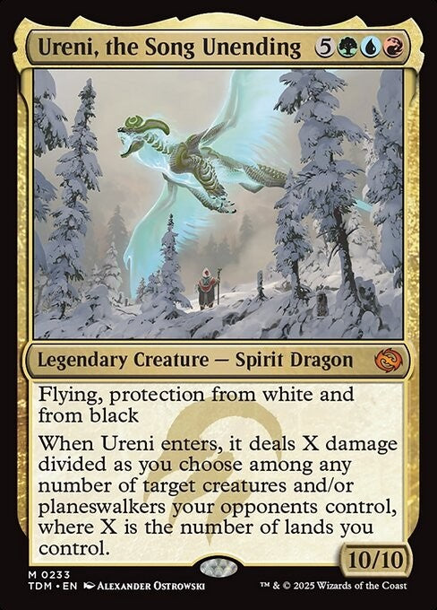 Ureni, the Song Unending ~ Tarkir: Dragonstorm [ NM ] [ Magic MTG ]