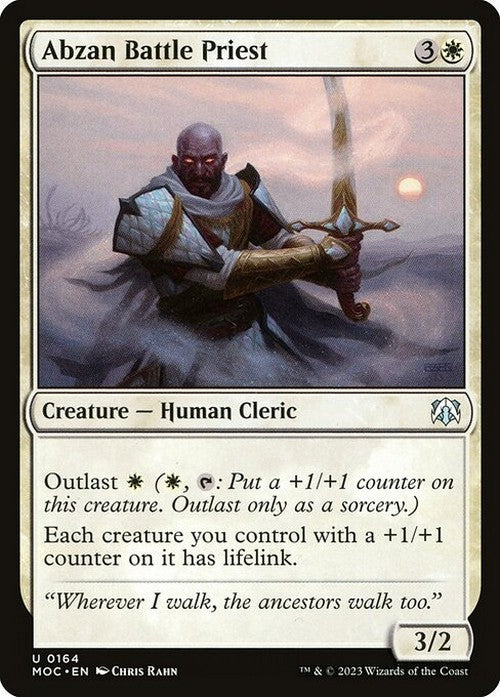 Abzan Battle Priest ~ Commander: March of the Machine [ NM ] [ Magic MTG ]
