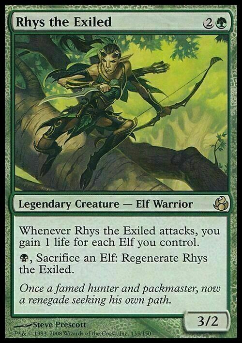 Rhys the Exiled ~ Morningtide [ Excellent ] [ Magic MTG ] - London Magic Traders Limited