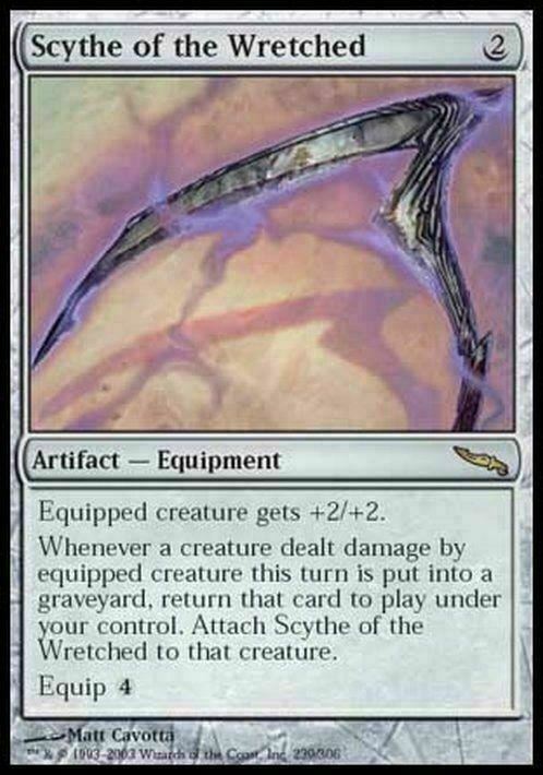 Scythe of the Wretched ~ Mirrodin [ Excellent ] [ Magic MTG ] - London Magic Traders Limited