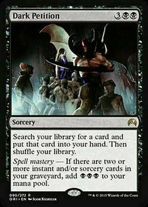 Dark Petition ~ Magic Origins [ Excellent ] [ Magic MTG ] - London Magic Traders Limited