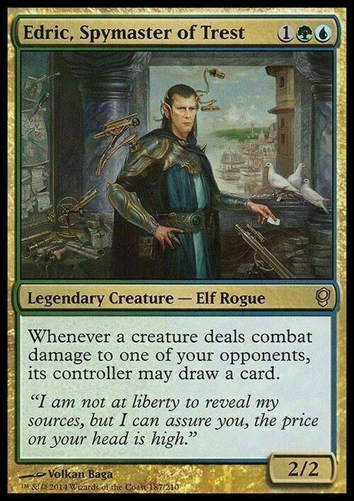 Edric, Spymaster of Trest ~ Conspiracy [ Excellent ] [ Magic MTG ] - London Magic Traders Limited