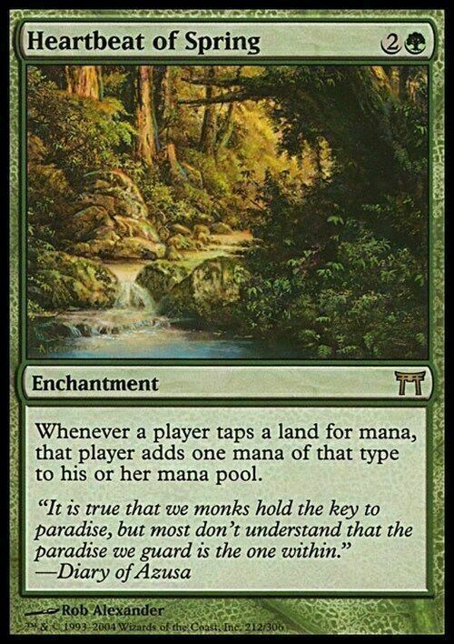 Heartbeat of Spring ~ Champions of Kamigawa [ Excellent ] [ Magic MTG ] - London Magic Traders Limited