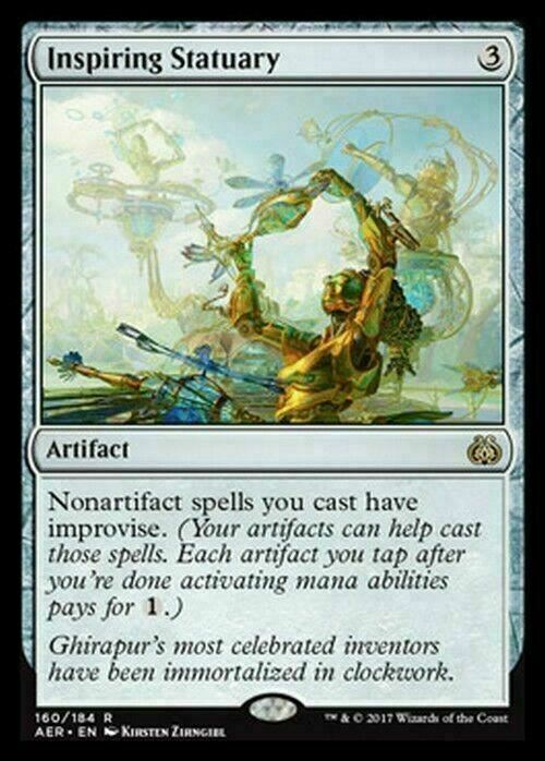 Inspiring Statuary ~ Aether Revolt [ Excellent ] [ Magic MTG ] - London Magic Traders Limited