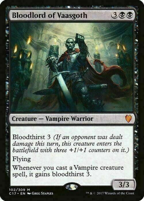 Bloodlord of Vaasgoth ~ Commander 2017 [ NearMint ] [ Magic MTG ] - London Magic Traders Limited