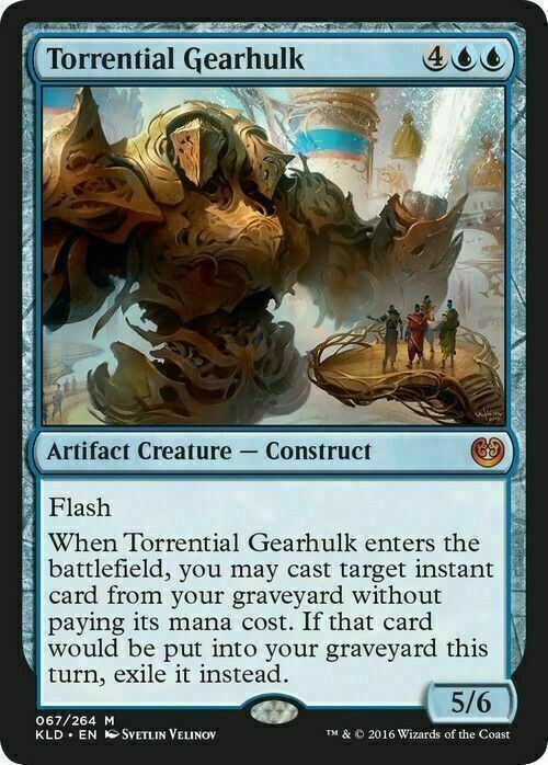 Torrential Gearhulk ~ Kaladesh [ EX ] [ Magic MTG ] - London Magic Traders Limited