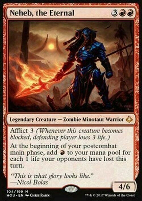 Neheb, the Eternal ~ Hour of Devastation [ Excellent ] [ Magic MTG ] - London Magic Traders Limited