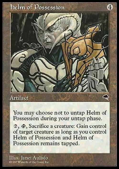 Helm of Possession ~ Tempest [ Excellent ] [ Magic MTG ] - London Magic Traders Limited