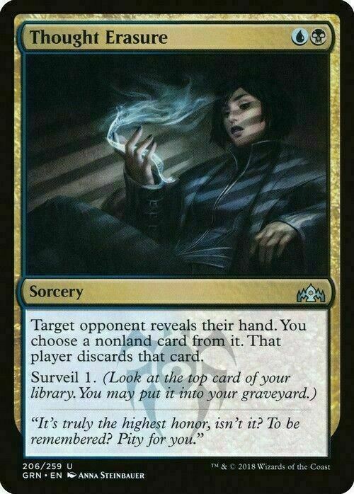 Thought Erasure ~ Guilds of Ravnica [ Excellent ] [ Magic MTG ] - London Magic Traders Limited