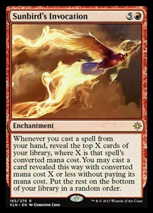 Sunbird's Invocation ~ Ixalan [ NearMint ] [ Magic MTG ] - London Magic Traders Limited