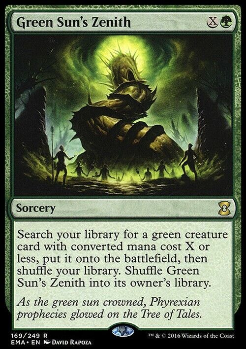 Green Sun's Zenith ~ Eternal Masters [ NearMint ] [ Magic MTG ] - London Magic Traders Limited