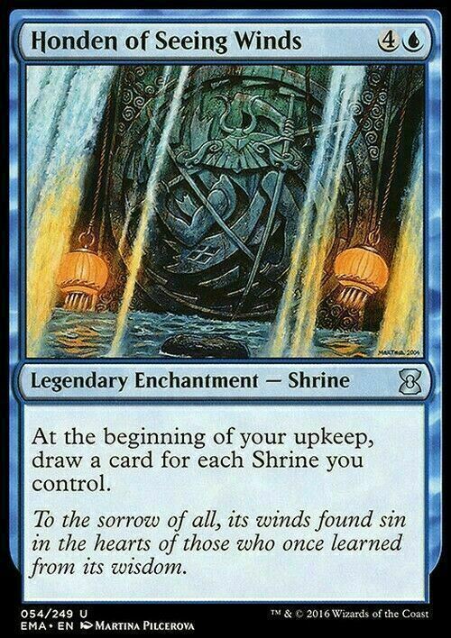 Honden of Seeing Winds ~ Eternal Masters [ Excellent ] [ Magic MTG ] - London Magic Traders Limited