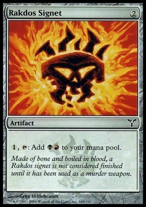 Rakdos Signet ~ Dissension [ Excellent ] [ Magic MTG ] - London Magic Traders Limited