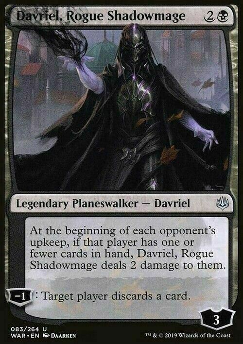 Davriel, Rogue Shadowmage ~ War of the Spark [ NearMint ] [ Magic MTG ] - London Magic Traders Limited