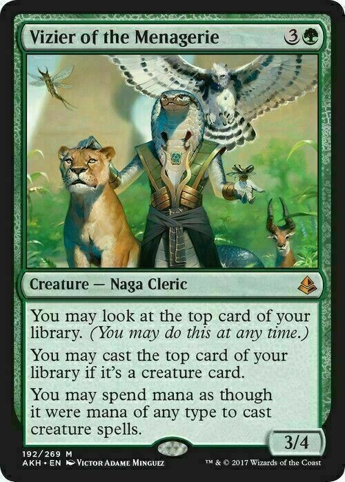 Vizier of the Menagerie ~ Amonkhet [ Excellent ] [ Magic MTG ] - London Magic Traders Limited
