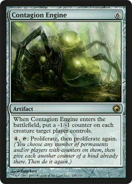 Contagion Engine ~ Scars of Mirrodin [ Excellent ] [ Magic MTG ]