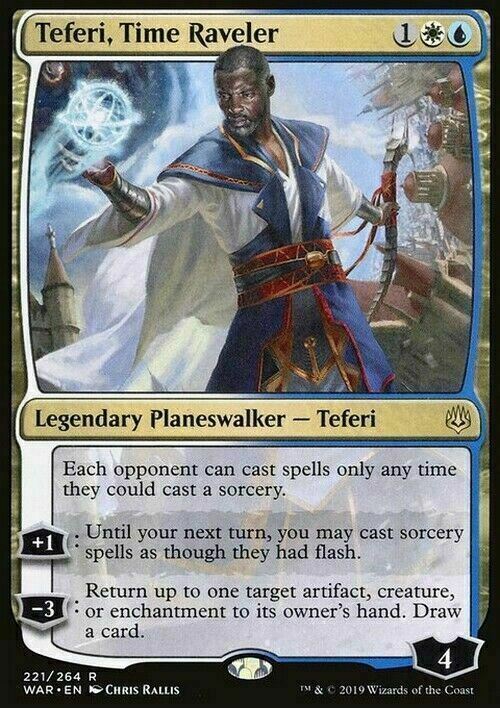 Teferi, Time Raveler ~ War of the Spark [ NearMint ] [ Magic MTG ] - London Magic Traders Limited