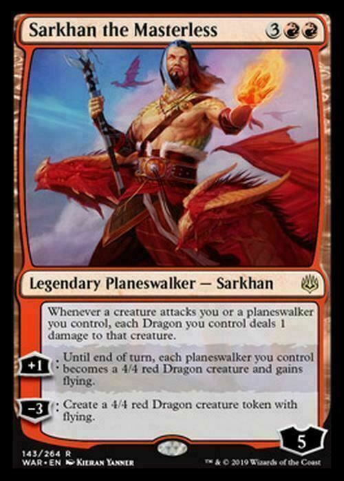 Sarkhan the Masterless ~ War of the Spark [ Excellent ] [ Magic MTG ] - London Magic Traders Limited