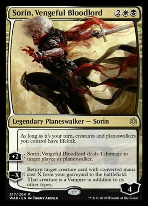 Sorin, Vengeful Bloodlord ~ War of the Spark [ Excellent ] [ Magic MTG ]