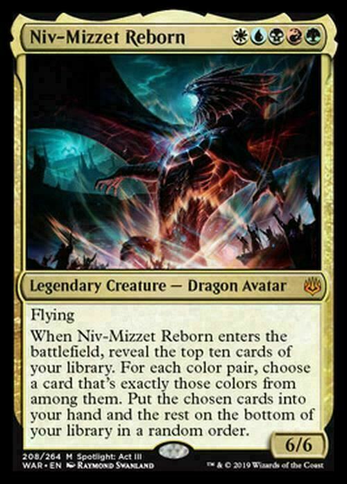 Niv-Mizzet Reborn ~ War of the Spark [ Excellent ] [ Magic MTG ]