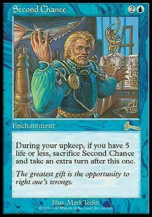 Second Chance ~ Urza's Legacy [ NearMint/Excellent+ ] [ Magic MTG ] - London Magic Traders Limited