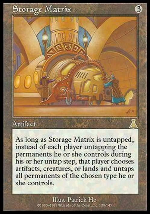 Storage Matrix ~ Urza's Destiny [ Excellent ] [ Magic MTG ] - London Magic Traders Limited