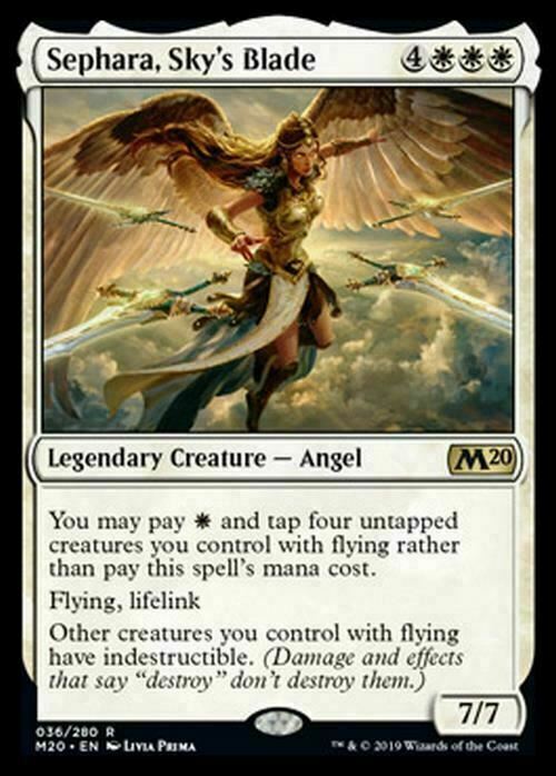 Sephara, Sky's Blade ~ Core 2020 [ Excellent ] [ Magic MTG ] - London Magic Traders Limited