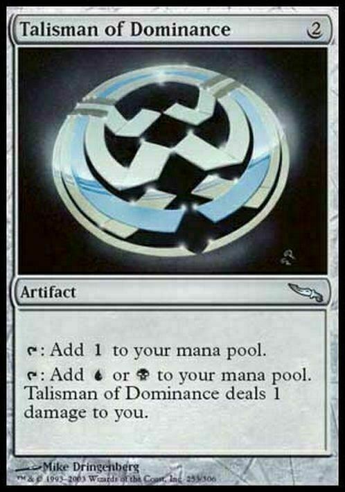 Talisman of Dominance ~ Mirrodin [ Excellent ] [ Magic MTG ] - London Magic Traders Limited
