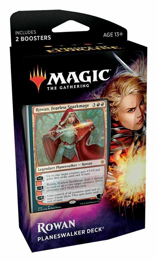 Planeswalker Deck - ROWAN ~ Throne of Eldraine ~ Magic MTG SEALED - London Magic Traders Limited