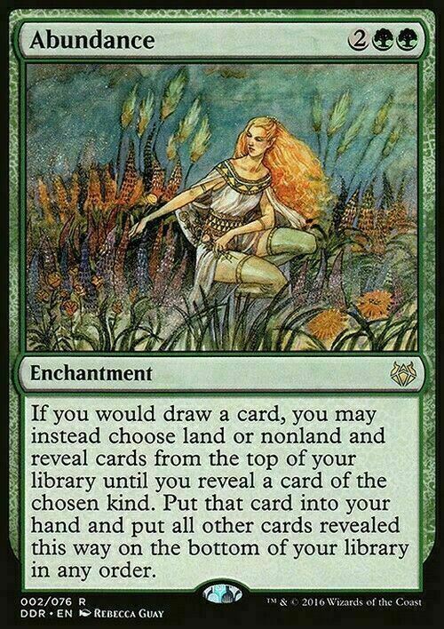 Abundance ~ Duel Decks [ Excellent ] [ Magic MTG ] - London Magic Traders Limited