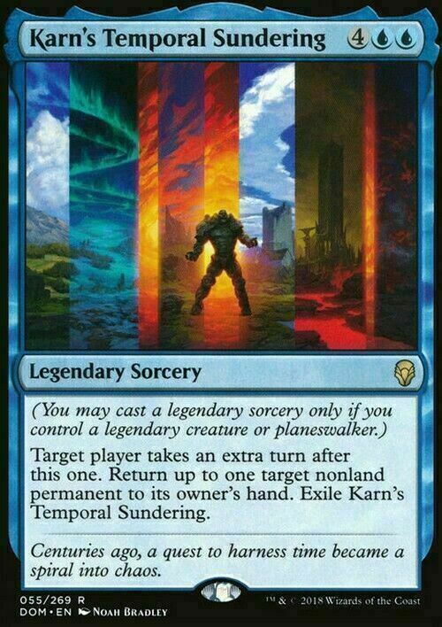 Karn's Temporal Sundering ~ Dominaria [ Excellent ] [ Magic MTG ] - London Magic Traders Limited