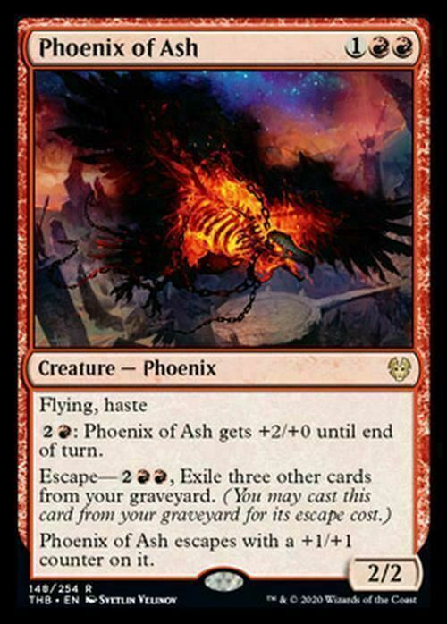 Phoenix of Ash ~ Theros Beyond Death [ NearMint ] [ Magic MTG ] - London Magic Traders Limited