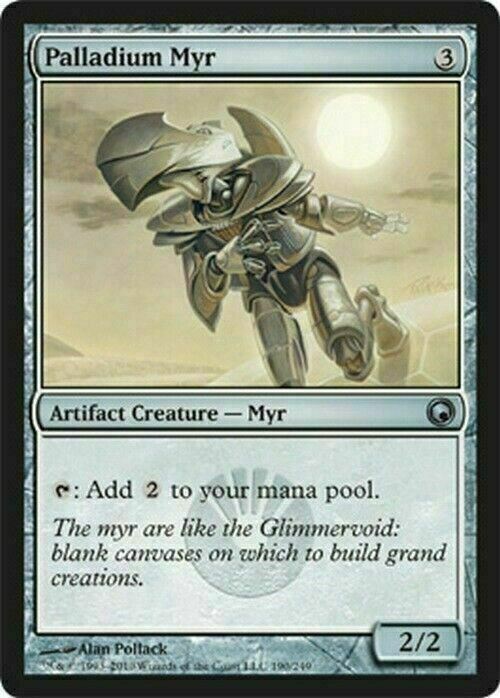 Palladium Myr ~ Scars of Mirrodin [ Excellent ] [ Magic MTG ] - London Magic Traders Limited