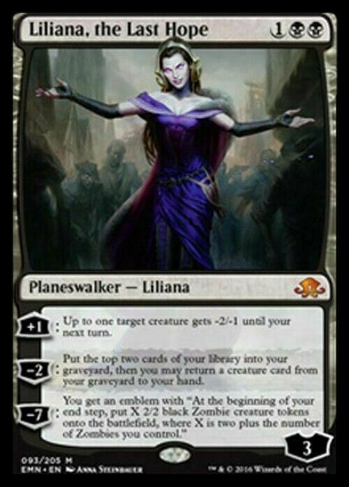 Liliana, the Last Hope ~ Eldritch Moon [ Excellent ] [ Magic MTG ] - London Magic Traders Limited