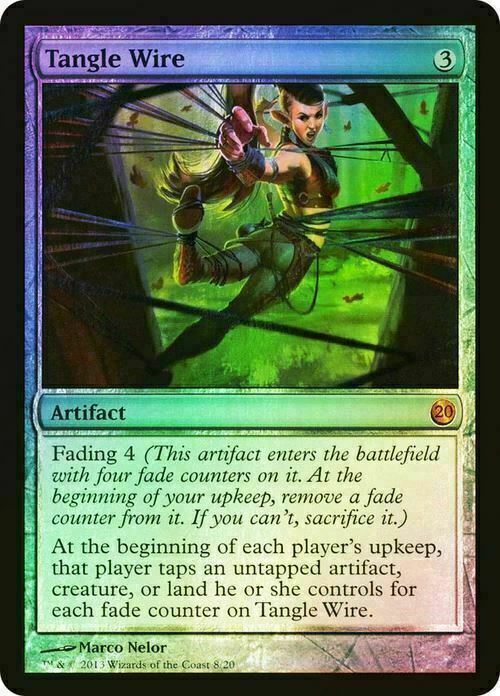 FOIL Tangle Wire ~ From the Vault [ Excellent ] [ Magic MTG ] - London Magic Traders Limited