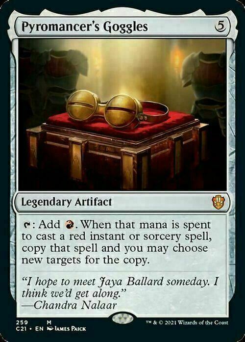 Pyromancer's Goggles ~ Commander: Strixhaven [ NearMint ] [ Magic MTG ] - London Magic Traders Limited