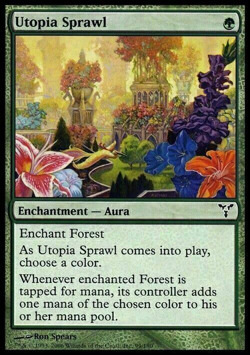 Utopia Sprawl ~ Dissension [ Excellent ] [ Magic MTG ] - London Magic Traders Limited
