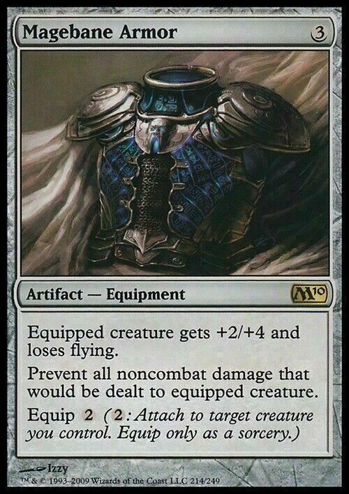 Magebane Armor ~ Magic 2010 [ Excellent ] [ Magic MTG ] - London Magic Traders Limited