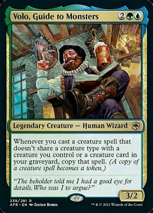 Volo, Guide to Monsters ~ Adventures in the Forgotten Realms [ NM ] [ MTG ] - London Magic Traders Limited