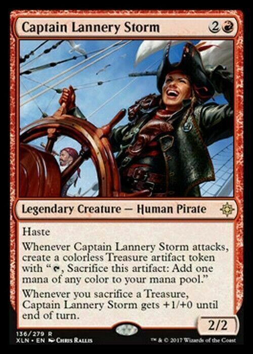 Captain Lannery Storm ~ Ixalan [ Excellent ] [ Magic MTG ] - London Magic Traders Limited