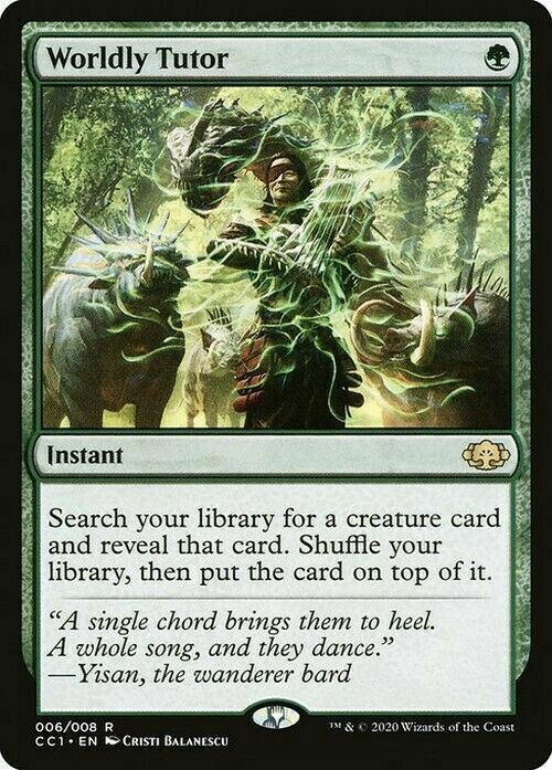 Worldly Tutor ~ Commander Collection: Green [ NearMint ] [ Magic MTG ] - London Magic Traders Limited