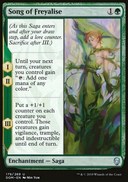 Song of Freyalise ~ Dominaria [ Excellent ] [ Magic MTG ] - London Magic Traders Limited