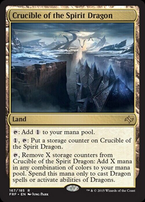 Crucible of the Spirit Dragon ~ Fate Reforged [ Excellent ] [ Magic MTG ] - London Magic Traders Limited