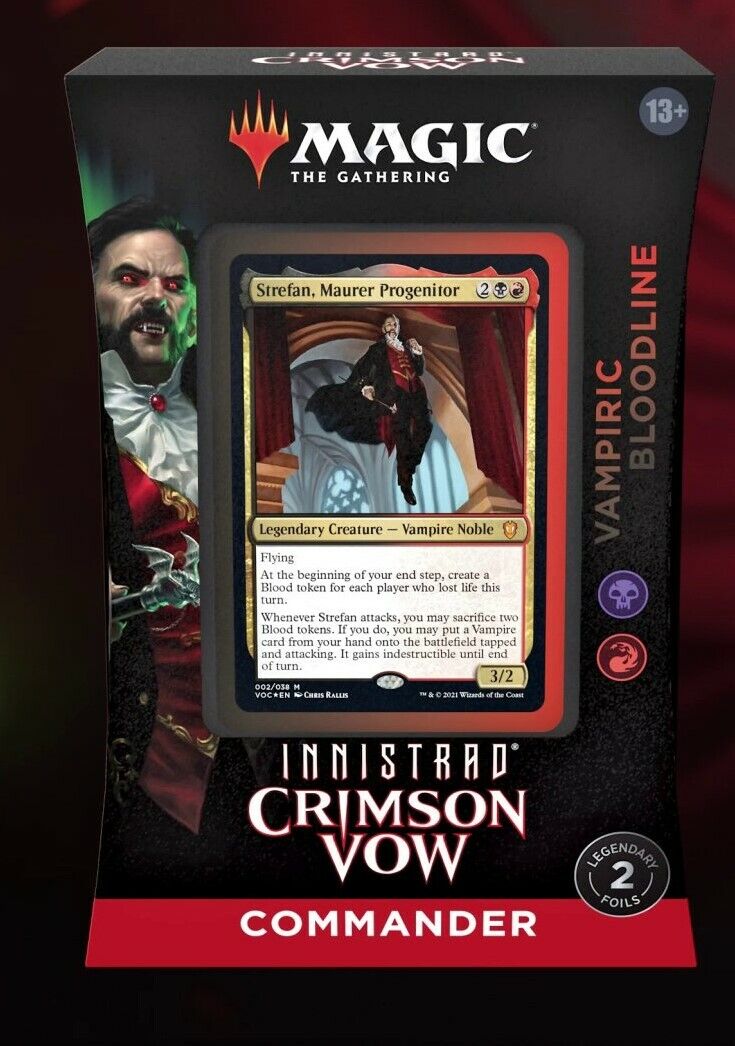 Vampiric Bloodline Deck ~ Commander: Crimson Vow ~ MTG Sealed - London Magic Traders Limited