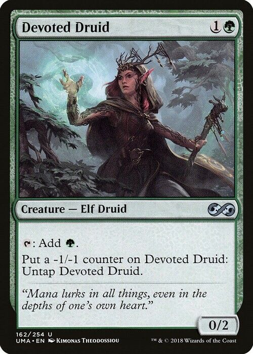 Devoted Druid ~ Ultimate Masters [ NearMint ] [ Magic MTG ] - London Magic Traders Limited