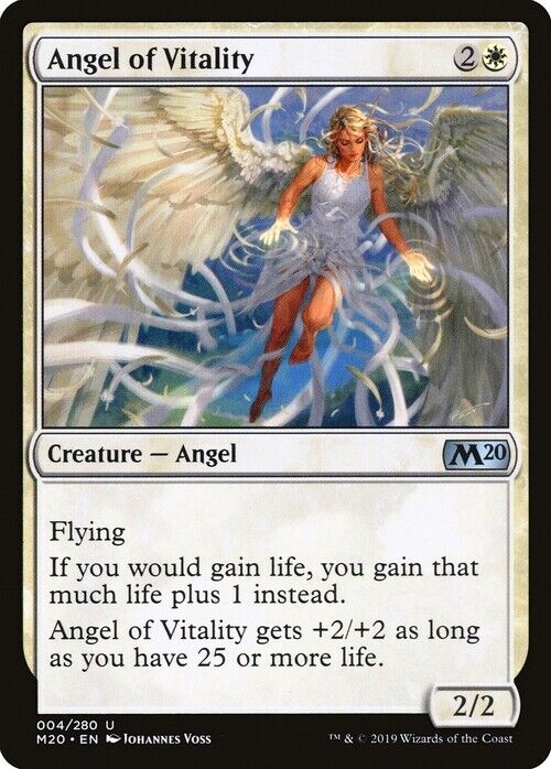 Angel of Vitality ~ Core 2020 [ Excellent ] [ Magic MTG ] - London Magic Traders Limited