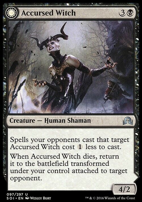 Accursed Witch ~ Shadows over Innistrad [ Excellent ] [ Magic MTG ] - London Magic Traders Limited