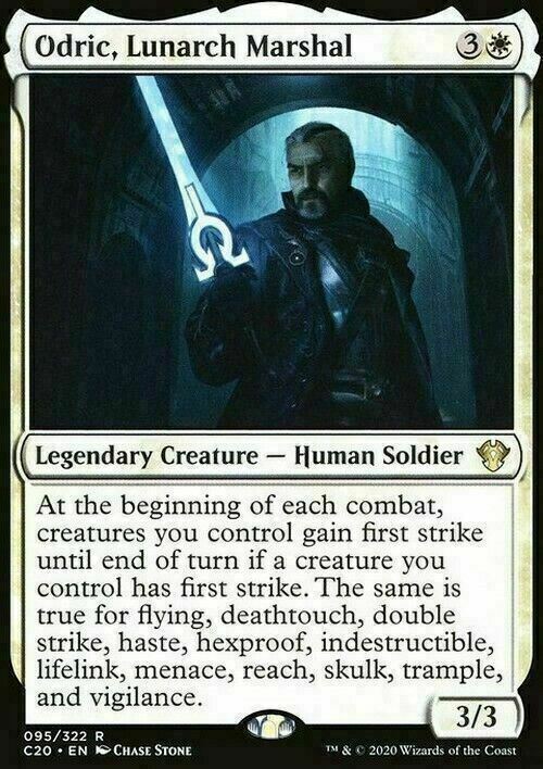 Odric, Lunarch Marshal ~ Commander: Ikoria [ NearMint ] [ Magic MTG ] - London Magic Traders Limited