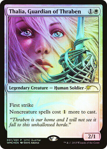 FOIL Thalia, Guardian of Thraben ~ DCI Promos (WMCQ) [ NearMint ] [ Magic MTG ] - London Magic Traders Limited