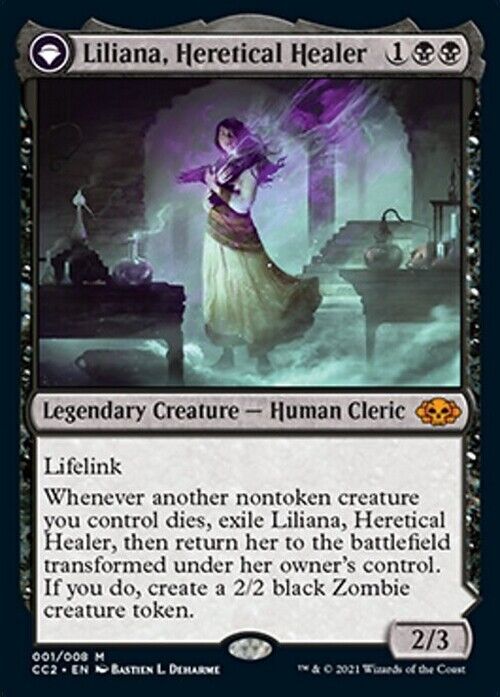 Liliana, Heretical Healer ~ Commander Collection: Black [ NearMint ] [ MTG ]